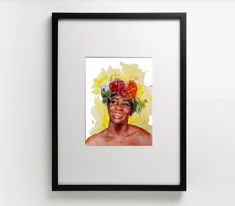 Alegría y flores