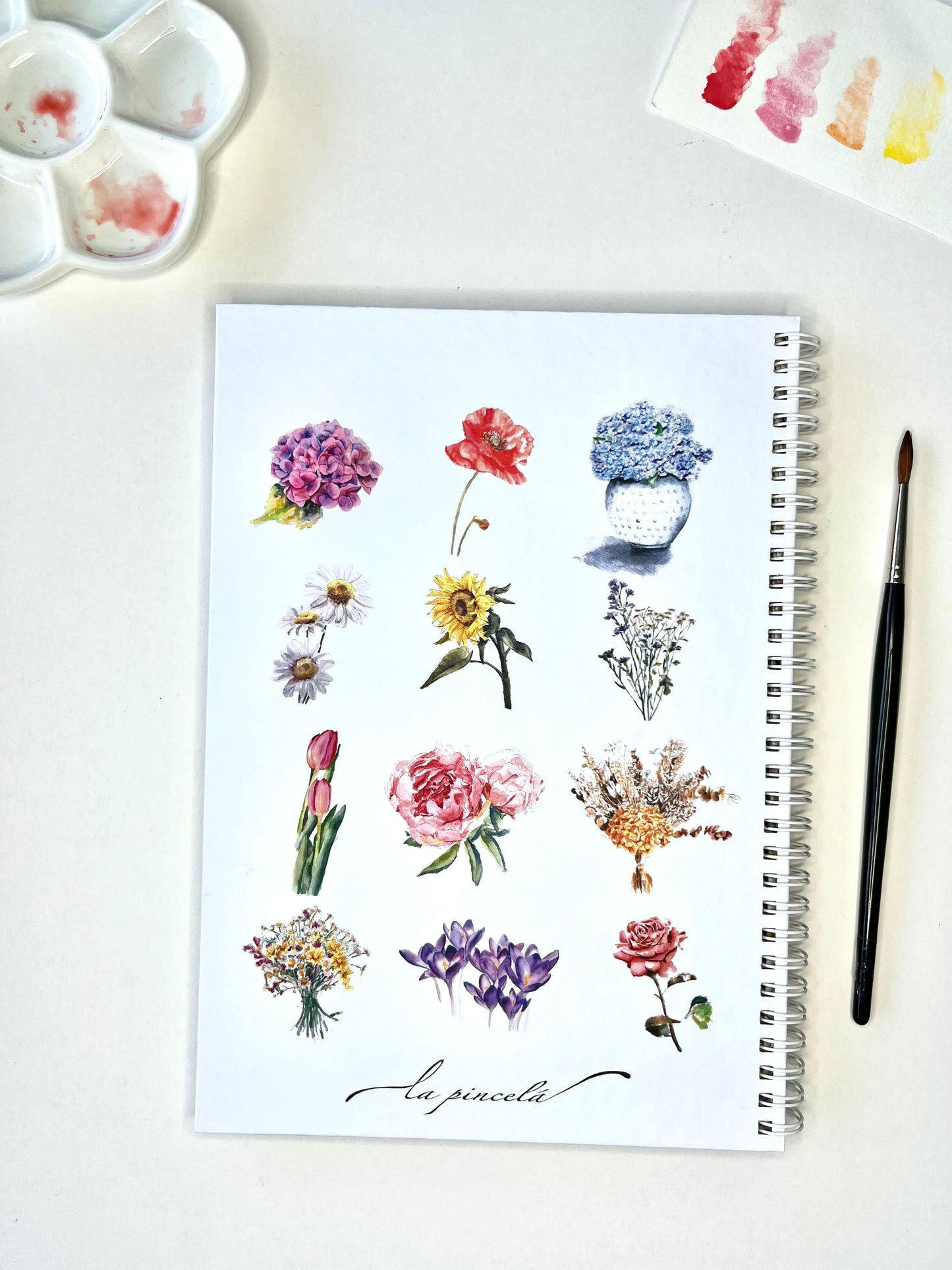 Libro para pintar de Acuarela Antiestrés – Regálate una Pausa para el Alma
