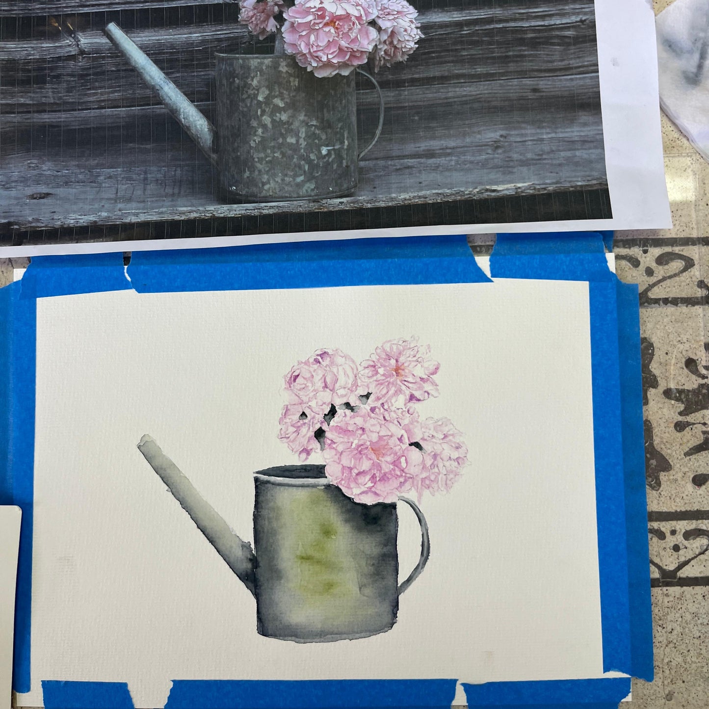 ✨ Taller de acuarela – Pack 4 clases con materiales incluidos