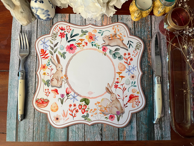 Pack Mesa de Pascua – Individuales Decorativos (12 un) 🐰