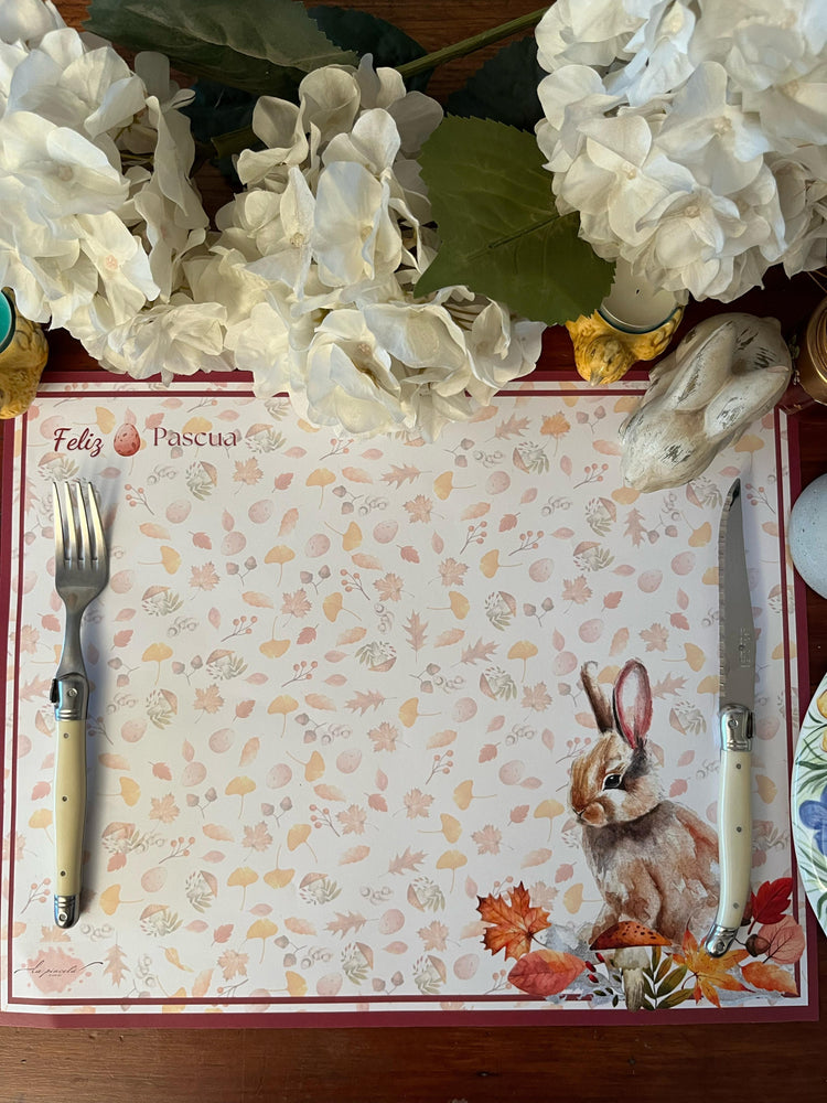 Individuales de papel