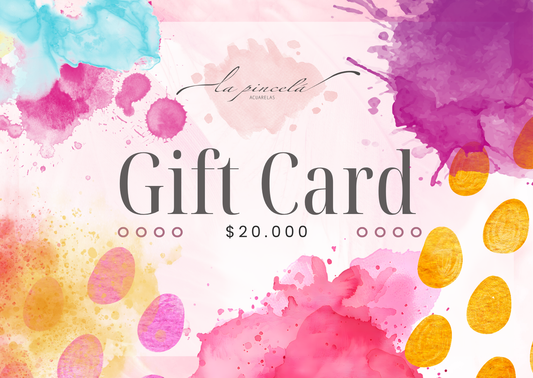 💛 Gift Card La Pincelá | Regala una pausa creativa