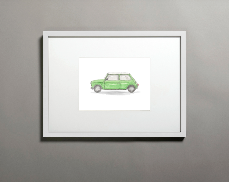 Auto verde