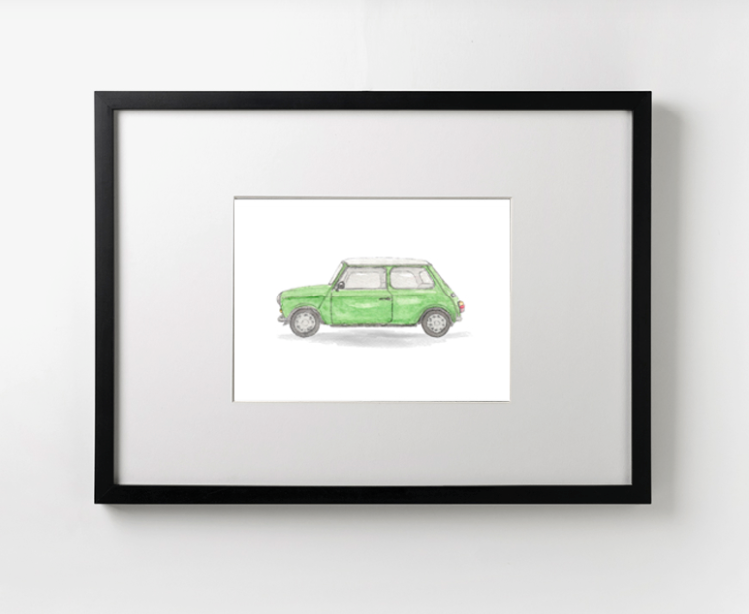Auto verde