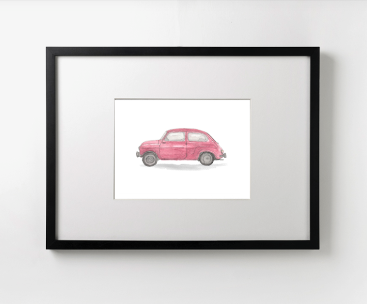 Auto rojo