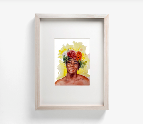 Alegría y flores