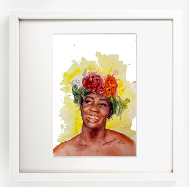 Alegría y flores