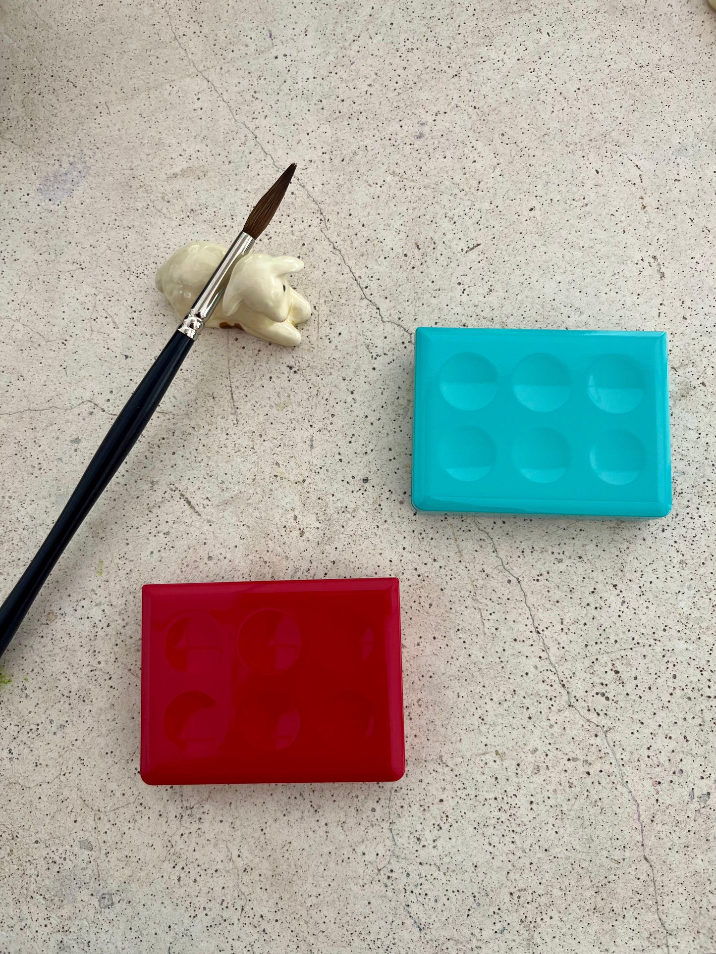 Paleta de Acuarelas Profesionales Holbein – 12 colores