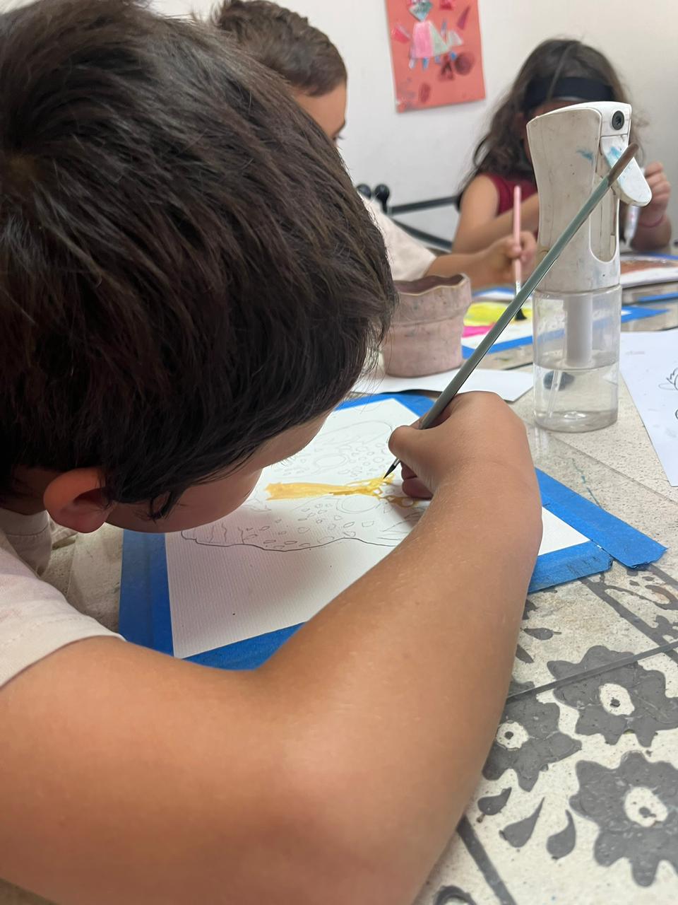 🎨 Taller de Acuarela Niños -  Programa 2026