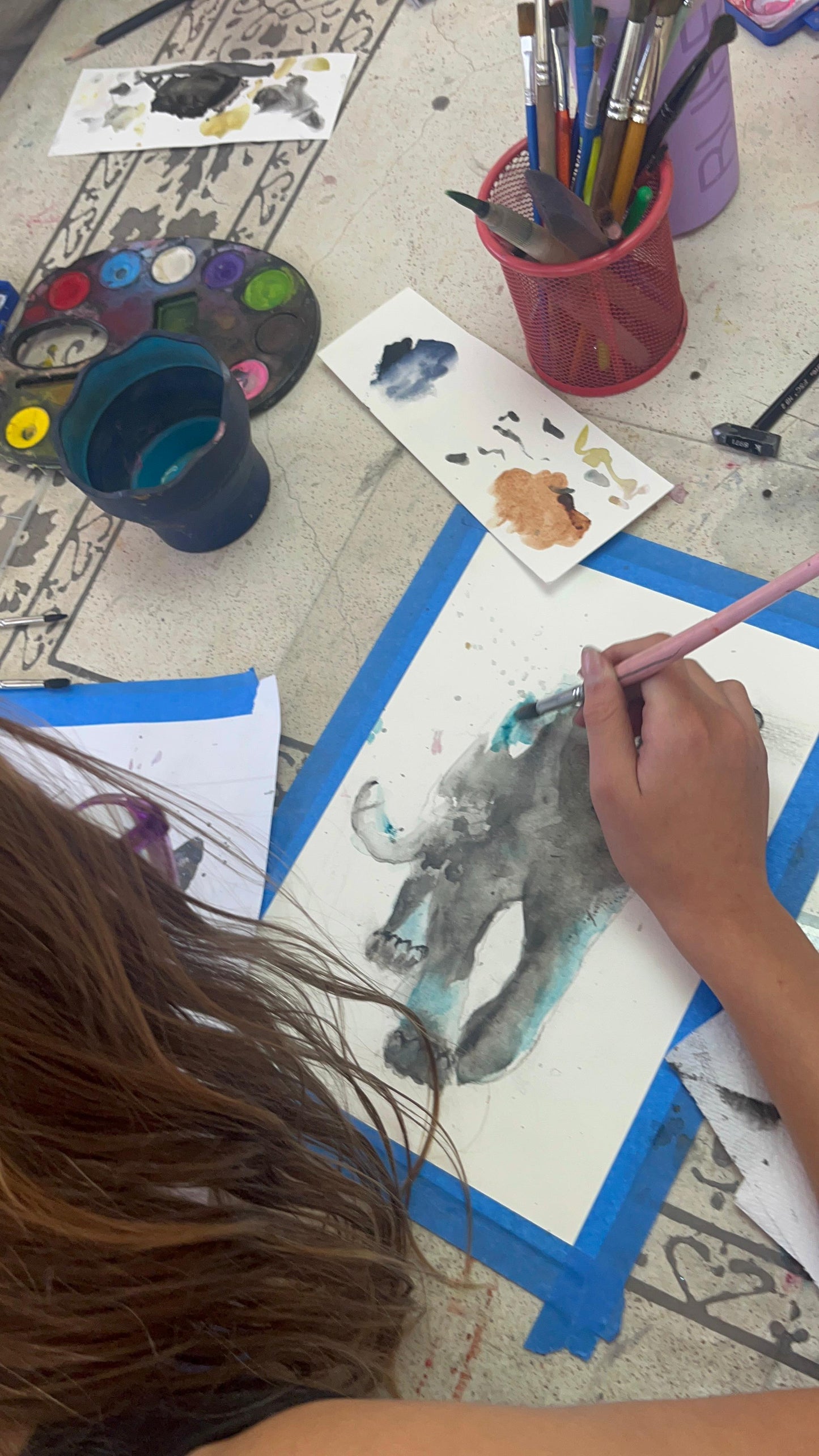 🎨 Taller de Acuarela Niños -  Programa 2026