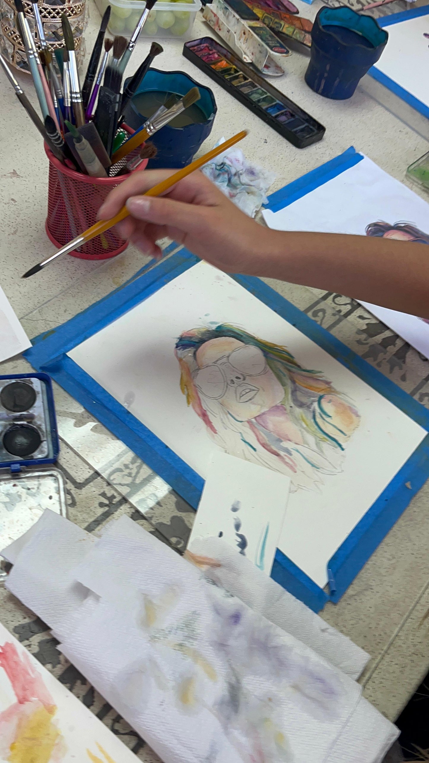 🎨 Taller de Acuarela Niños -  Programa 2026