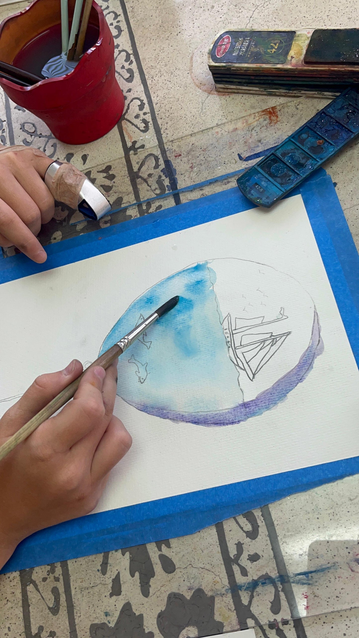 🎨 Taller de Acuarela Niños -  Programa 2026