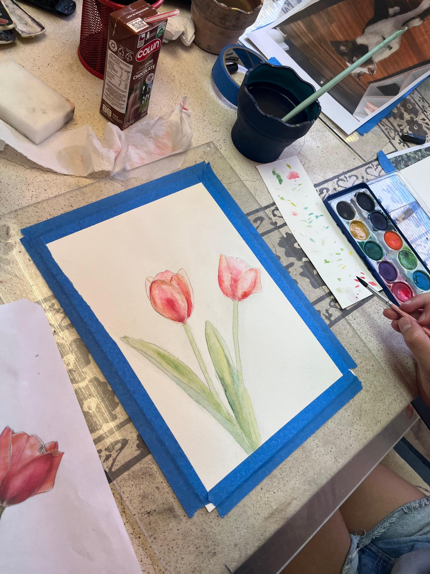 🎨 Taller de Acuarela Niños -  Programa 2026