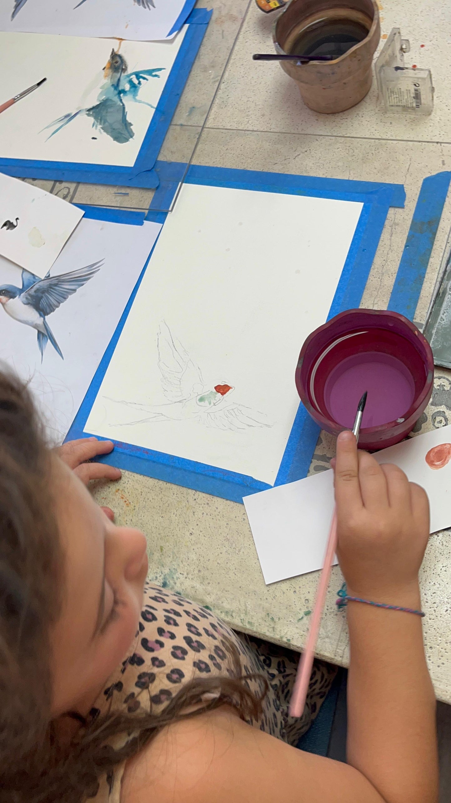 🎨 Taller de Acuarela Niños -  Programa 2026