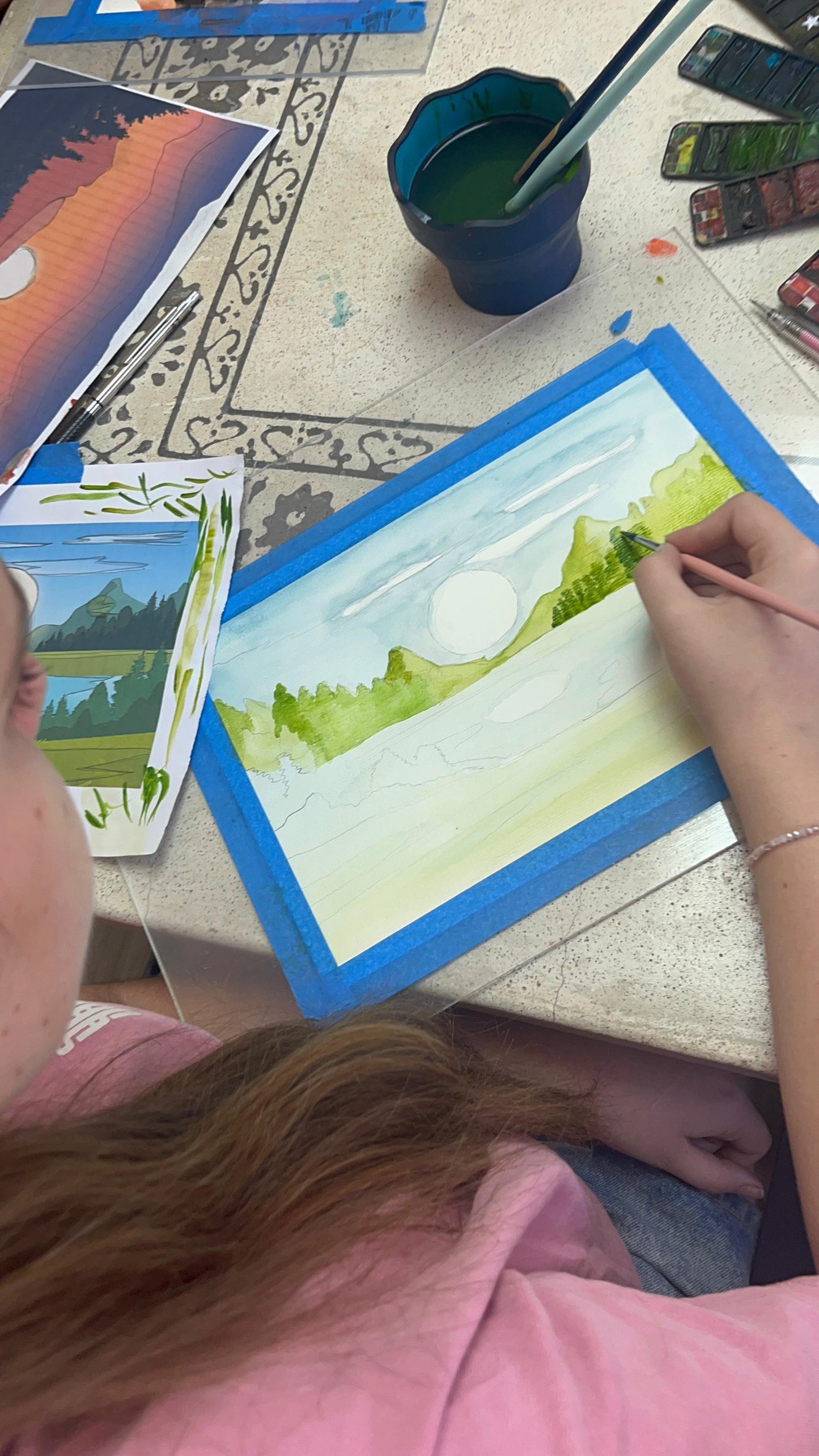 🎨 Taller de Acuarela Niños -  Programa 2026