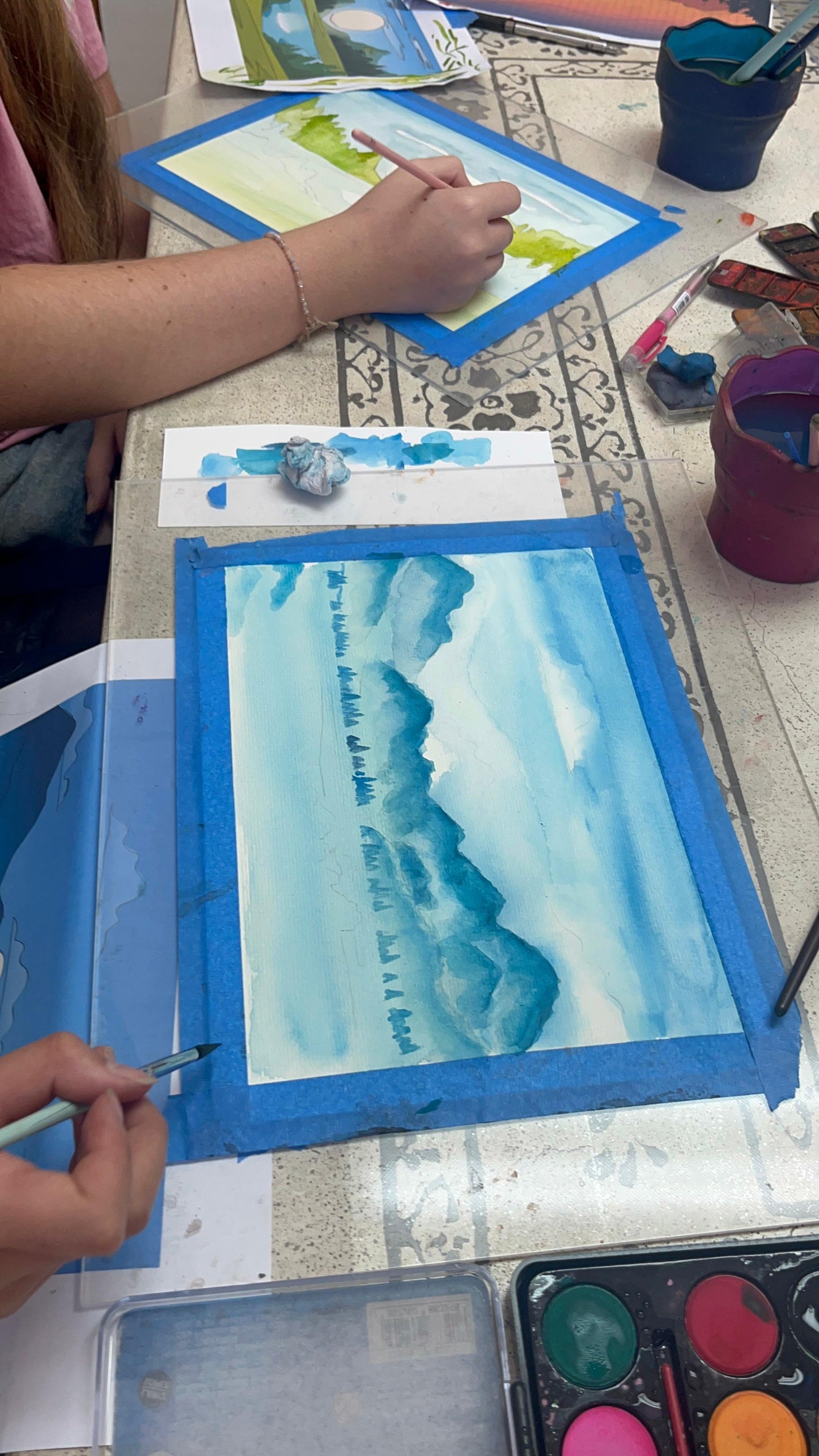 🎨 Taller de Acuarela Niños -  Programa 2026
