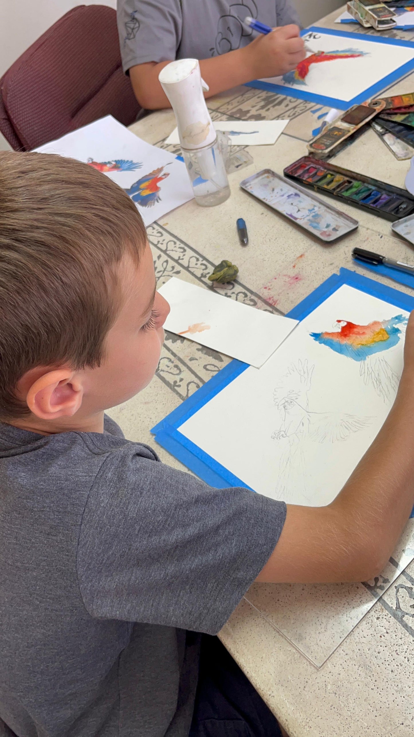 🎨 Taller de Acuarela Niños -  Programa 2026